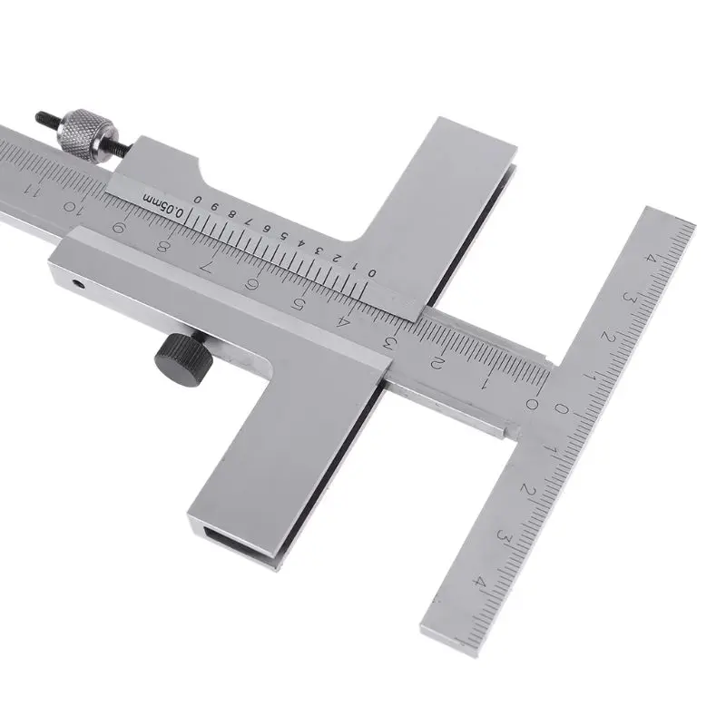 

T-Type 0-160mm Vernier Caliper DIN862 Scraper Bridge Tool 0.05mm Fine Adjustment Y5JA