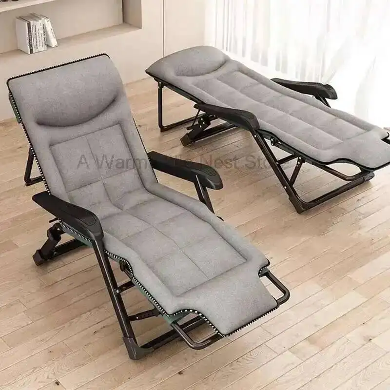 Relax Individual Elegant Sleeper Arm Folding Chair Camping Chaise Lounge Rest Nordic Lazy Sillas De Escritorio Home Furniture