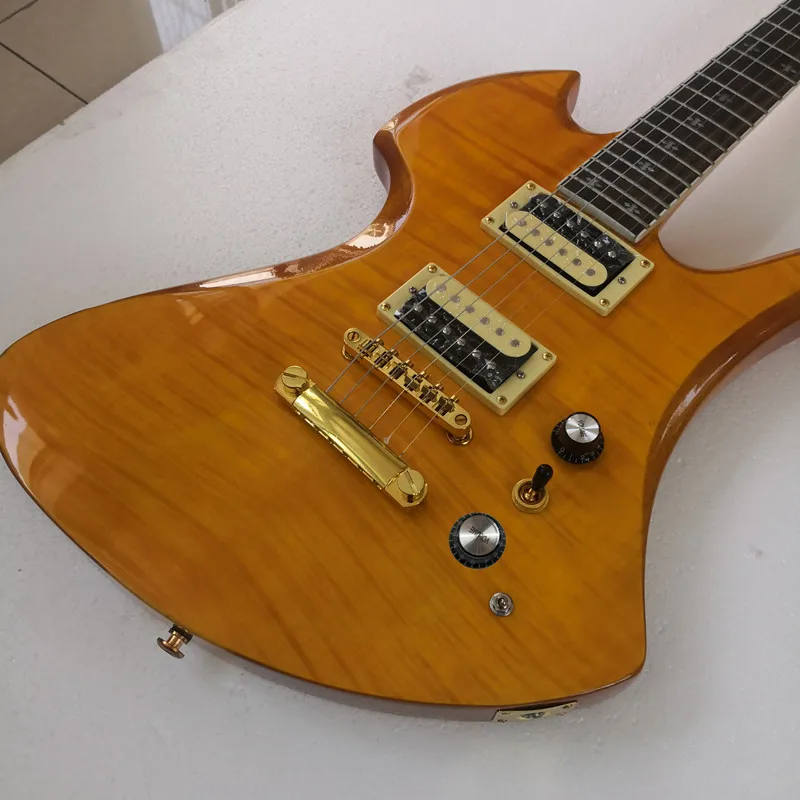 Professional Guitar Playing, Strange Shape Electric Guitar, Can Be Customized to Choose the Color