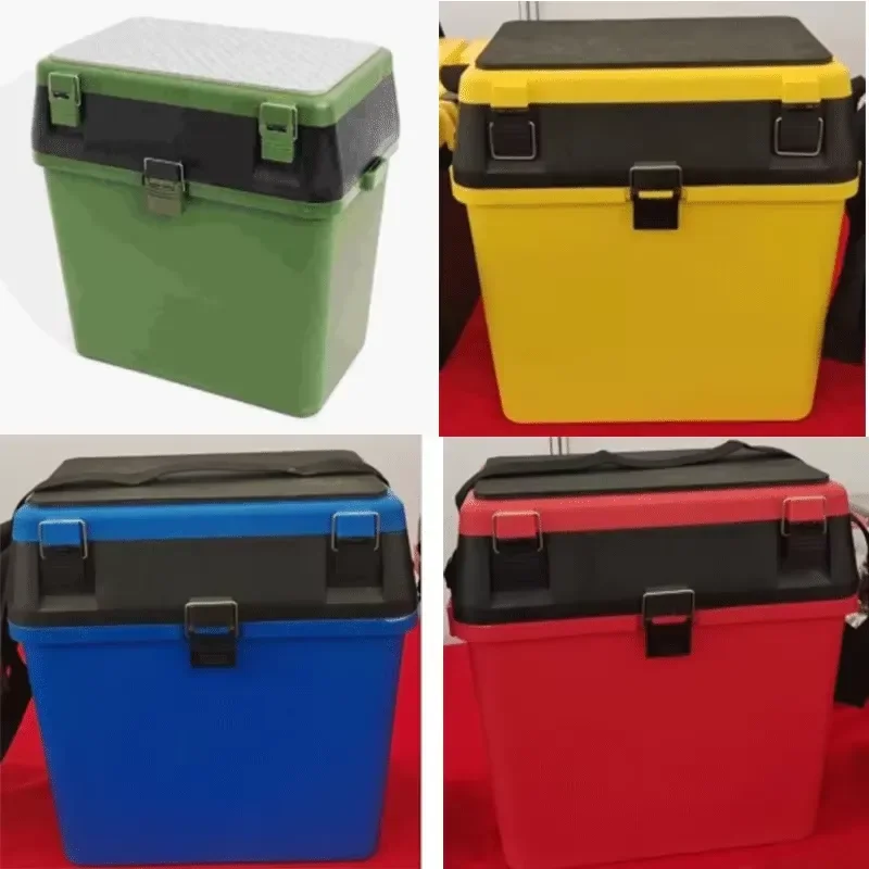 Wholesale Portable Multifunctional Set Large Capacity Double Sided Bait Fishing Box Bait Plastic Box Small Plastic Fishing