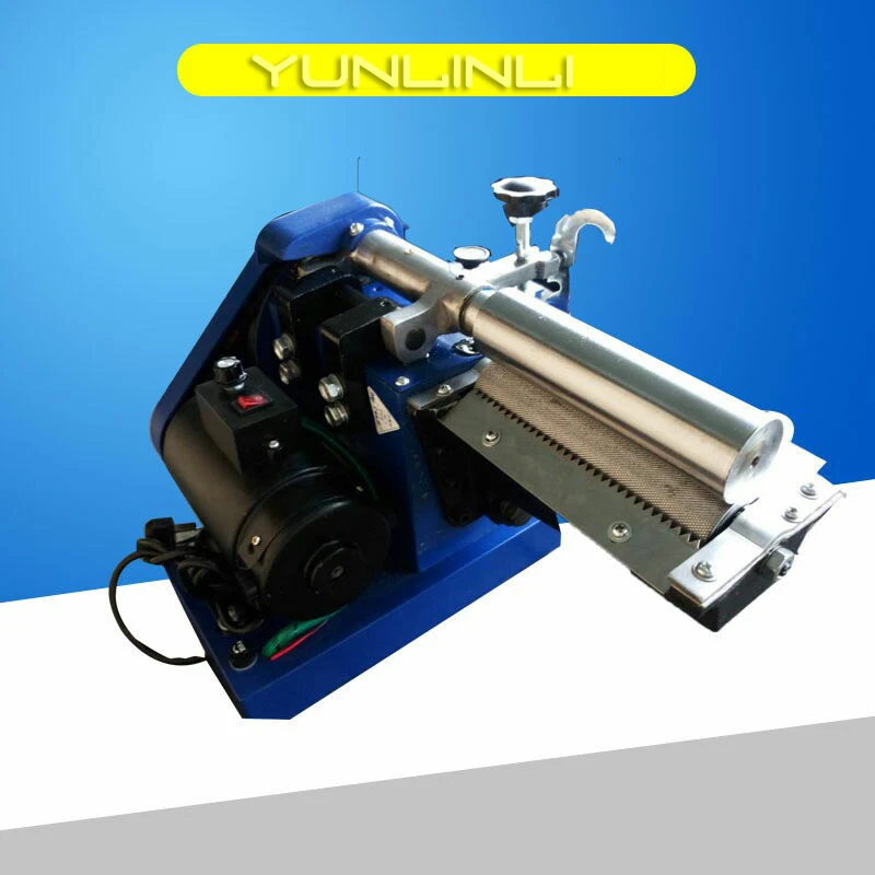 160mm Automatic Gluing Machine Yellow Rubber Petrol Rubber Roller On Plastic Machine Use For Surface Coating With Glue