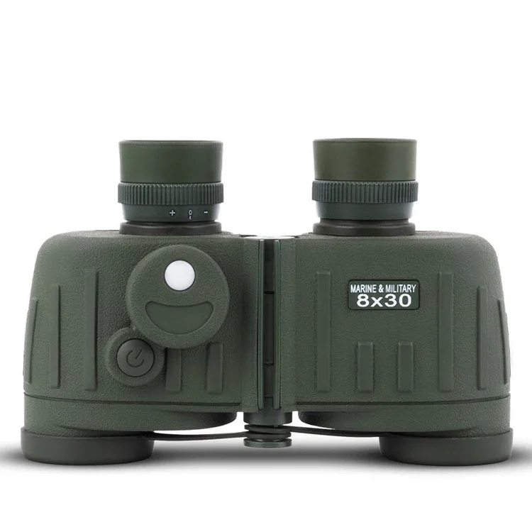 YYHC- classic design 8x30  standard binoculars professional binoculars with compass and reticle telescope