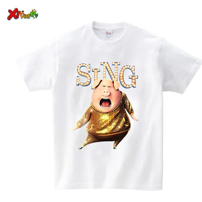 Family Matching Outfits Sing Family Shirt Movie Cosplay Shirt Family Outfit Funny Party Shirts Sing Kids and Adults T Shirt Tees