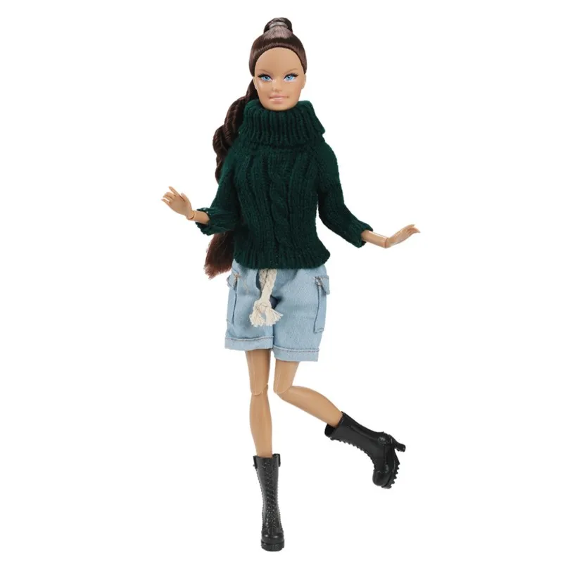30 سنتيمتر دمية مجموعة كاملة اللعب مفصلية المنقولة 1/6 عارضة أزياء دمية مع الملابس DIY بها بنفسك فستان لعبة أطفال اللعب منزل لعبة هدية #2