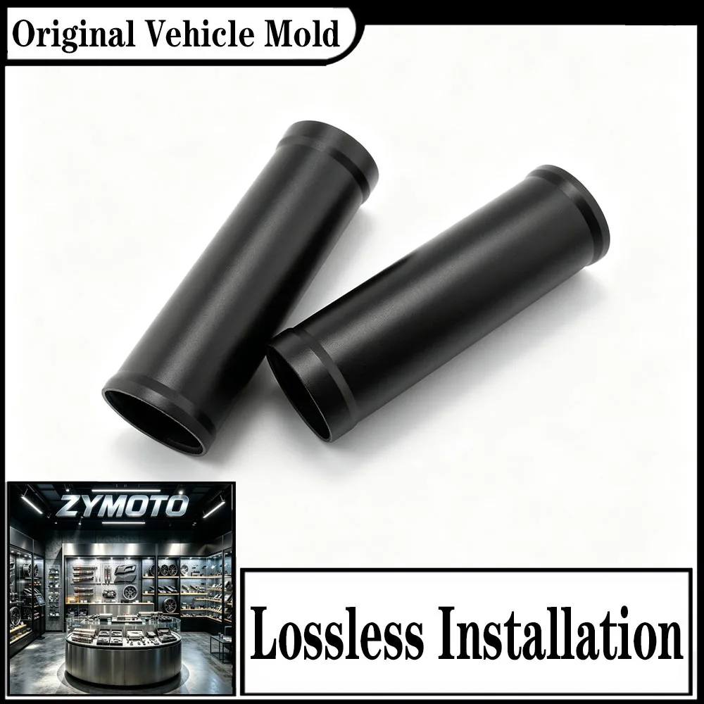 FOR Honda Rebel 500 Rebel300 Rebel250 CMX500 CMX300 CMX250 2020-2025 Fork Slider Cover Protector Pair Black Aluminum