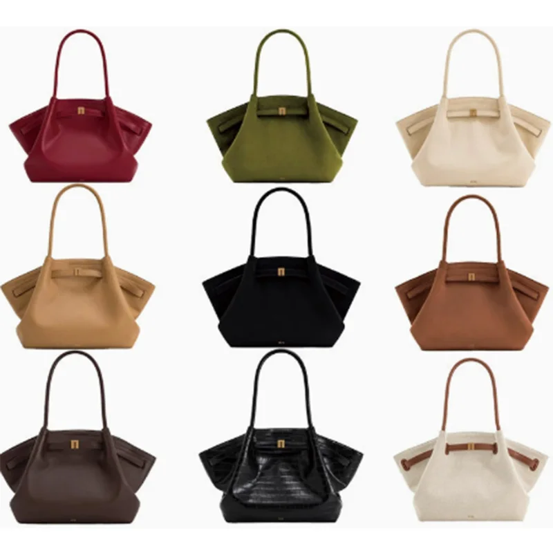 Women Chic Luxury Designers Bags Female Large Capacity Versatile Handbag Girls Classic Suede Armpit Shoulder Bag