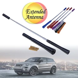 Universal Telescopic Roof Mast Antenna Decorative No Function Aluminum Alloy Aerial Fit For VW BMW Benz Mazda Car Accessories