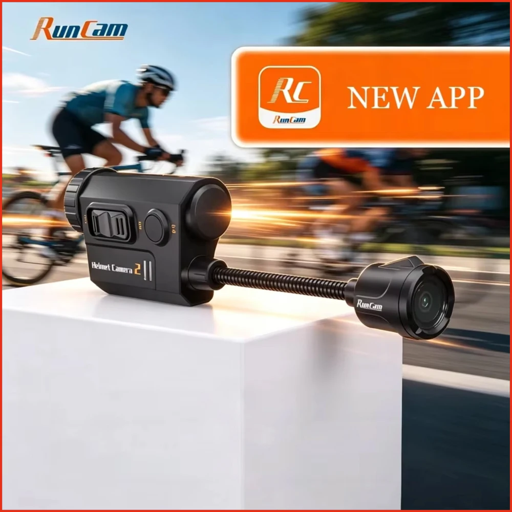 

RunCam HELMETCAM Helmet Camera 2 Night Recording Camera APP Review Sport Camera