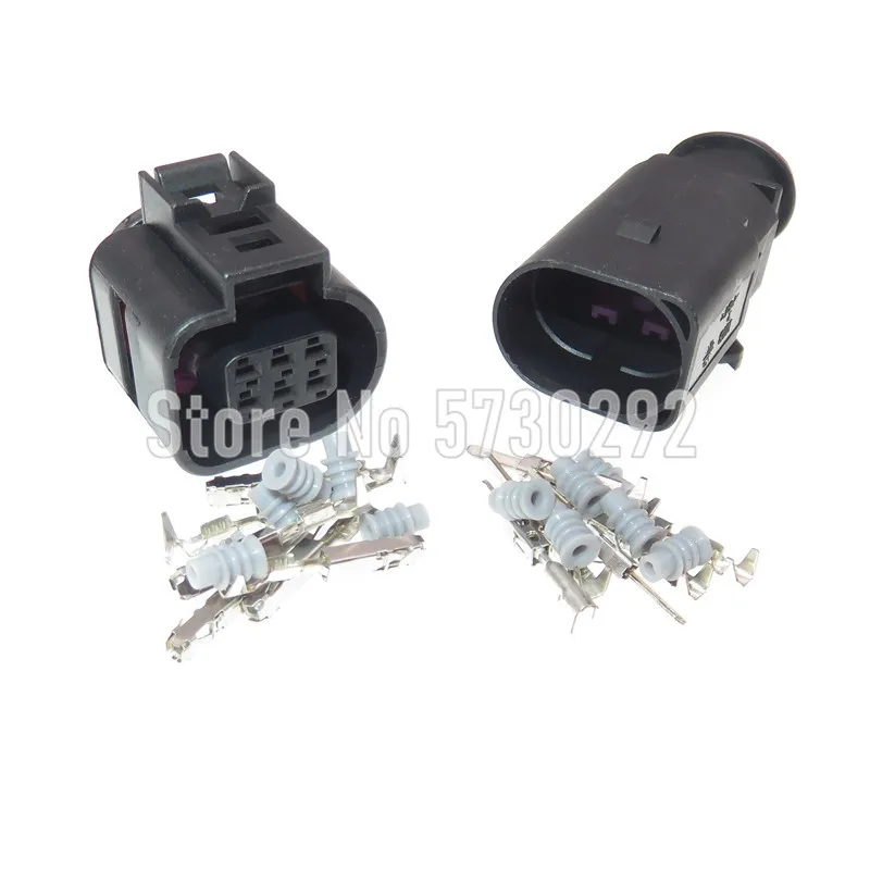 6P 5N1973206 5N1 973 206 1-1241061-1 3B0973813 Auto Throttle Valve Cable Plug For VW Audi Bora Magotan CC A4L A6L A3 A5