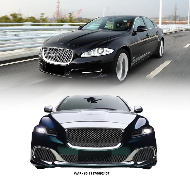 For 2010-2019 for XJL Lossless Upgrade Kit with Headlights and Tail Lights Bach Enclosure Car Bumpers
