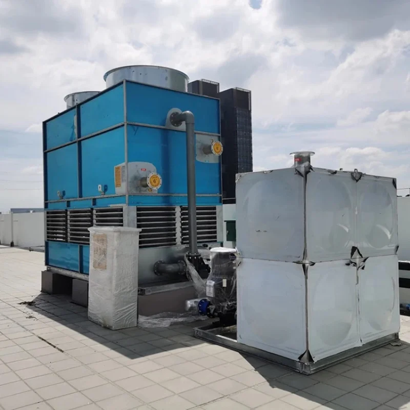 30T cooling tower Counterflow cooling tower‌ Injection molding machine air compressor