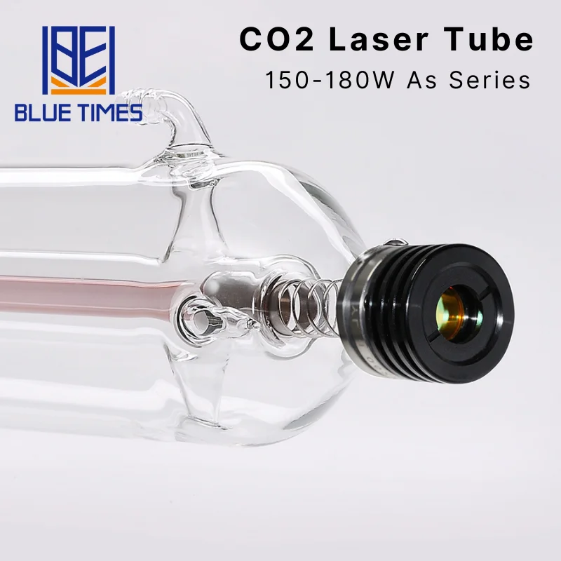 Bluetimes Yongli A8s 150-180W CO2 Laser Tube Dia. 80mm for CO2 Laser Engraving Cutting Machine