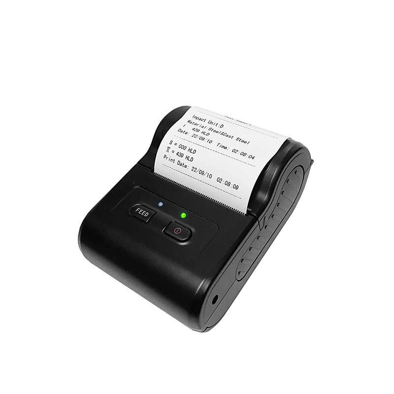 Portable Mini Receipt Ticket Printer EPX58P Applicable To Various Hardness Meters Wireless Printer