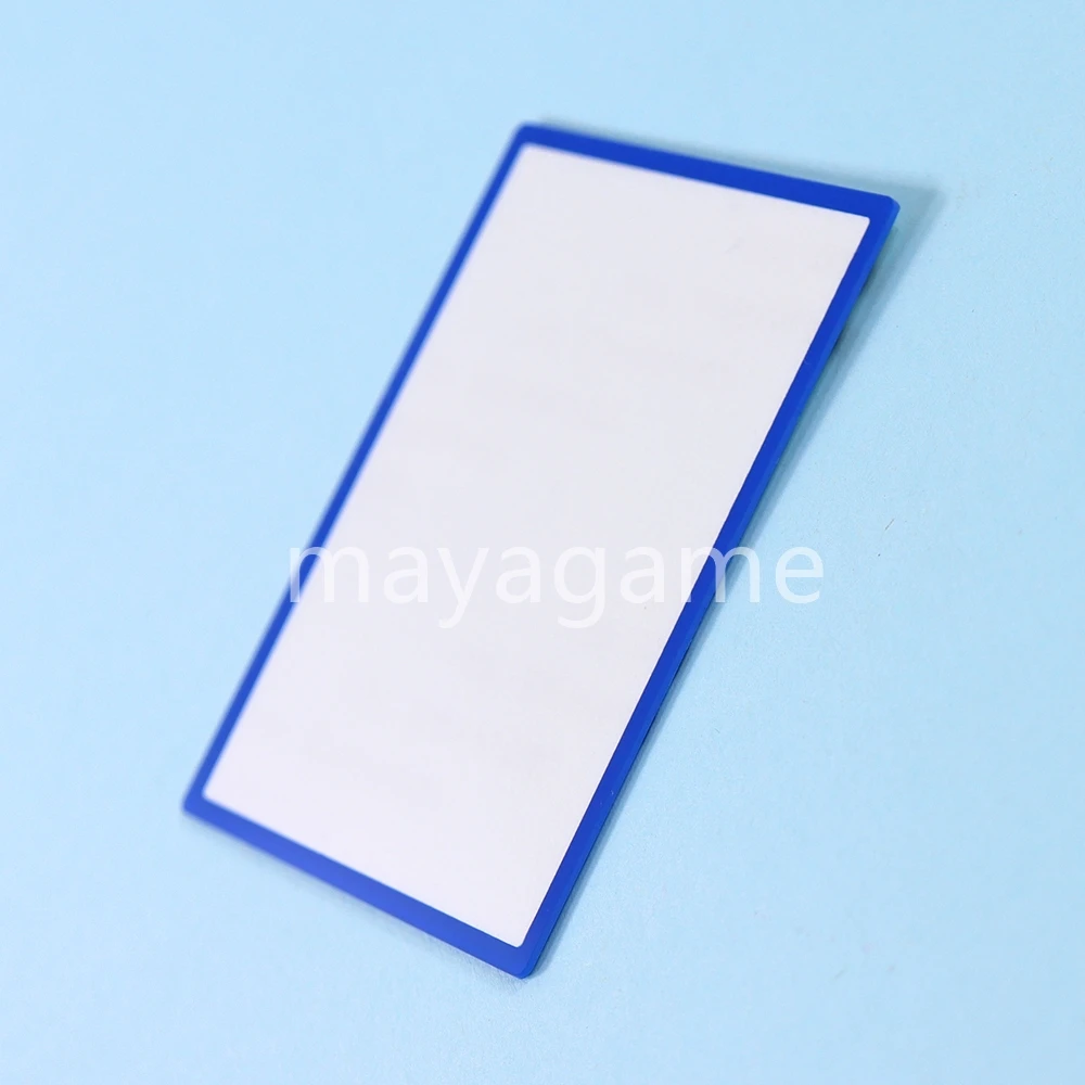 2 قطعة شاشة LCD علوية من البلاستيك لاستبدال مرآة إطار الشاشة الأمامية DSI NDSi