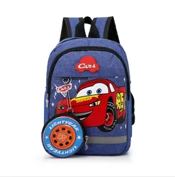 Disney Kids Boys Girls 95 Car Backpack Schoolbag Kindergarten Bags Child Cartoon Travel Plush Toy Backpacks Gift