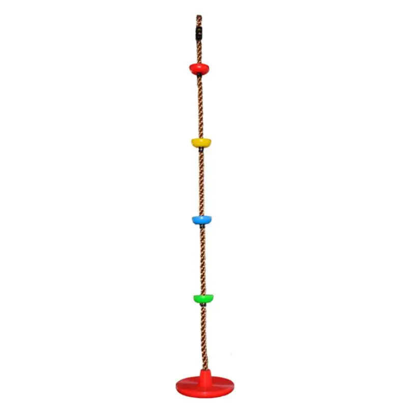 Columpio cuerda escalada para asiento, oscilante seguridad, accesorio juguete deportivo para interiores y