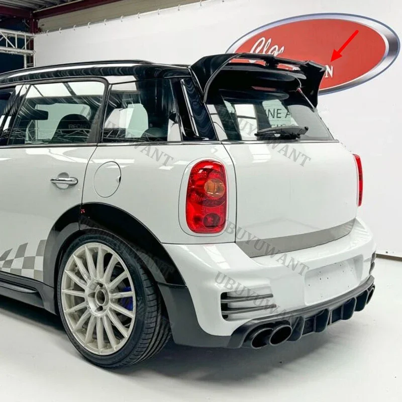 Für BMW Mini R60 Countryman Coopers 2010-2016 Heckklappen-Spoiler aus Kohlefaser, Auto-Styling