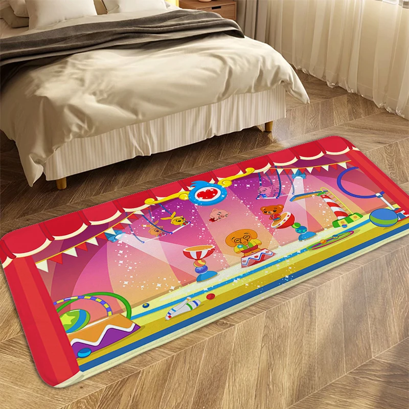 

Anime Rug V-Plim Pilms Kitchen Accessories Carpet Entrance of House Interior Entrance Mat Sleeping Room Washable Non-slip Rugs