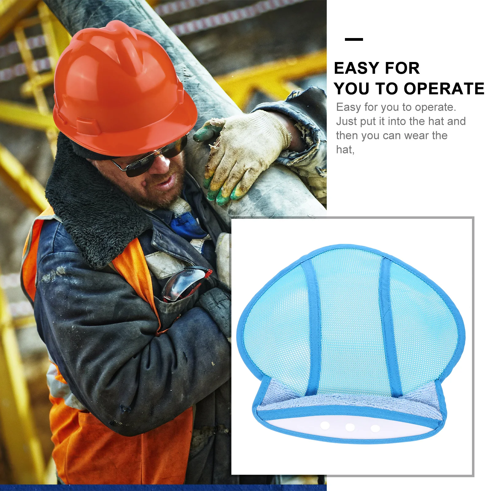 Liner Hard Hat Accessories Breathable Mesh Summer Sweat Protection Lightweight Removable Washable Design Cap