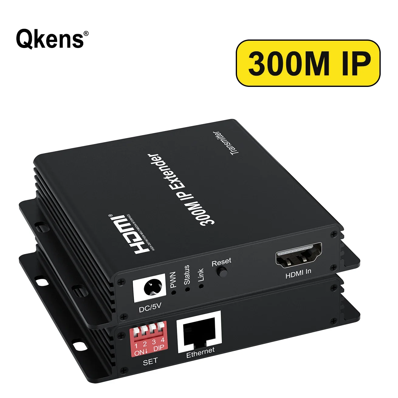 

300M HDMI Extender Over IP RJ45 Cat6 Cable 1080P HDMI To Ethernet Network Extender Support One TX To Many RXs Via Network Switch