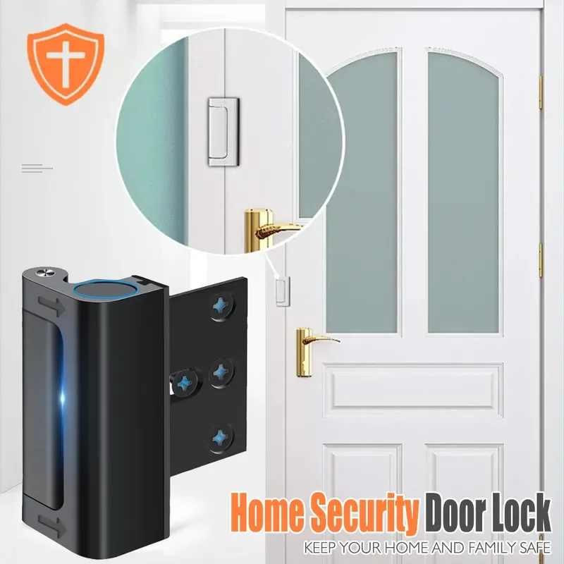 for Anti-theft Buckle Hotel Safety Bolt Indoor Door Lock Aluminum Security Hinge