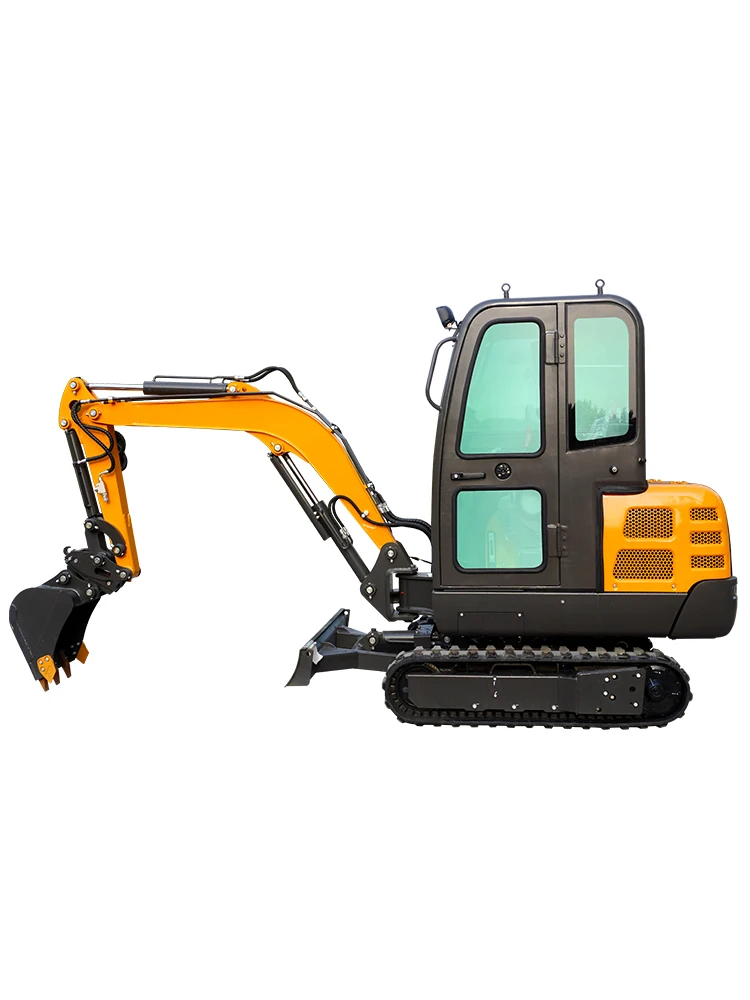 Customized High Quality 3.5 Ton Small Excavator Mini Digger Wholesale Multifunctional Hydraulic Minibagger Portable Crawler