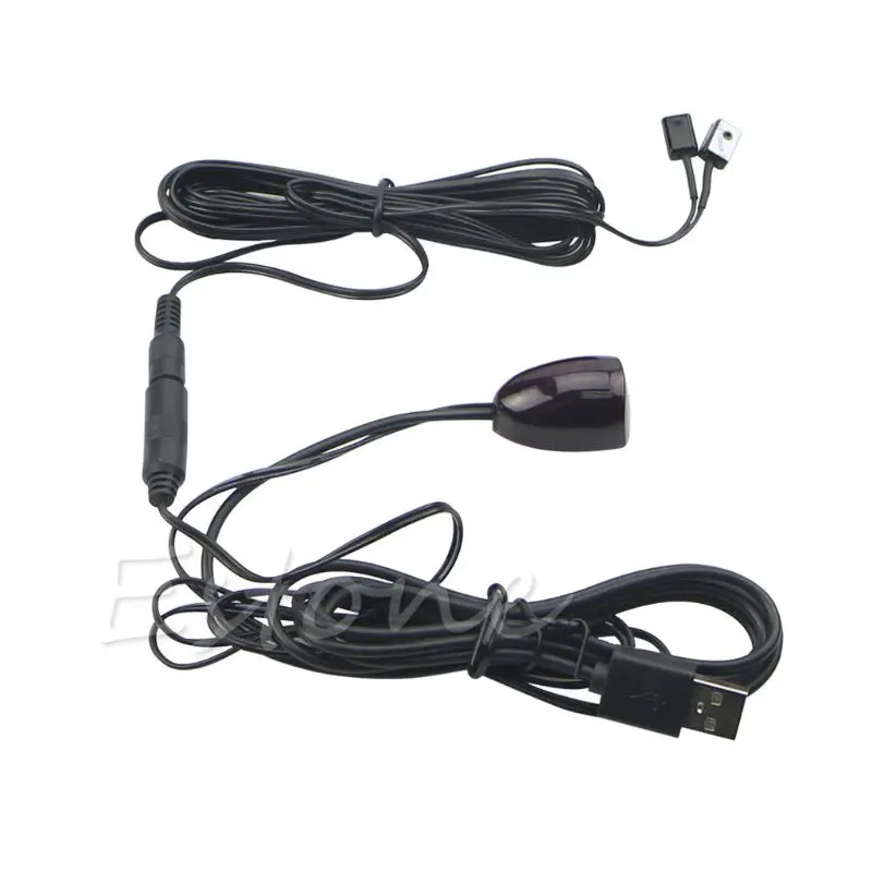 Infrared Remote Control USB Receiver Adapter Extender IR Repeater Emitter Cable 5V USB AC Power 34-60kHz Operating Range