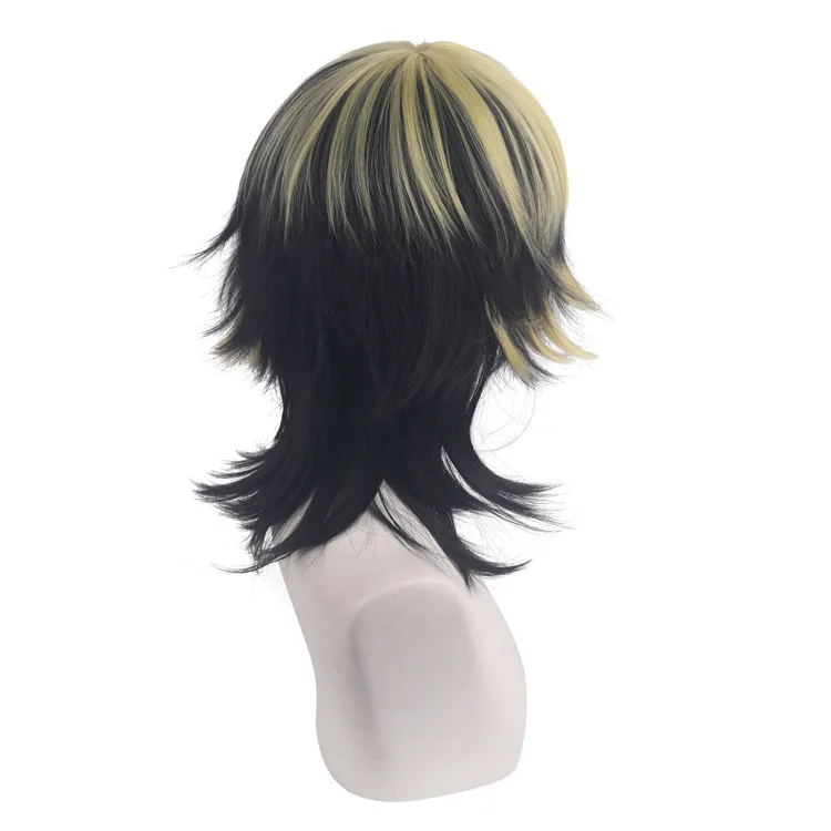 Tokyo Revengers: Rebirth Path - Kazutora Hanezuka Black And Yellow Dye Short Spiky Hair
