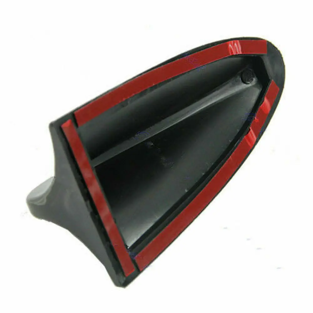 Antena Decorativa Universal para Teto de Carro Estilo Barbatana de Tubarão com Base Adesiva em Fibra de Carbono para BMW Honda Toyota
