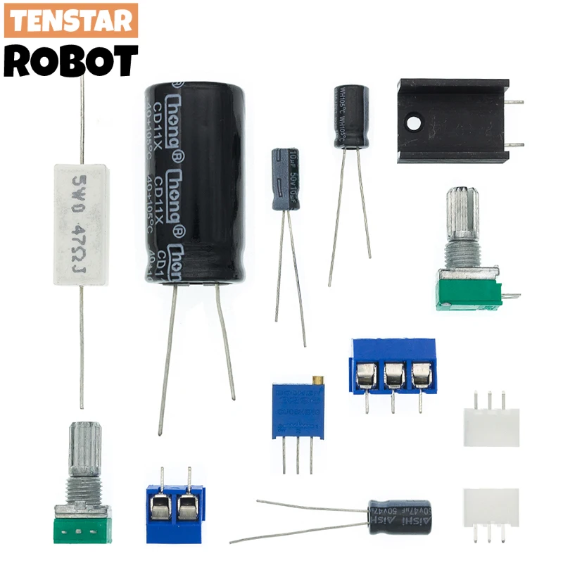 0-30V 2mA-3A DC Regulated Power Supply DIY Kit Continuously Adjustable Current Limiting Protection Voltage Regulator Set