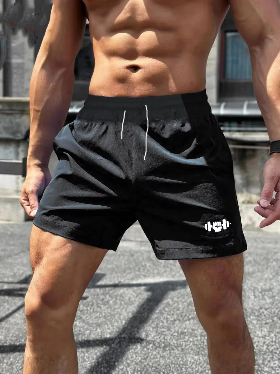 

Fitness Men Shorts High Quality Fashion Pants Casual EXercise Short Pants Men Clothing 2025 Summer Oversized Sport Loose Shorts