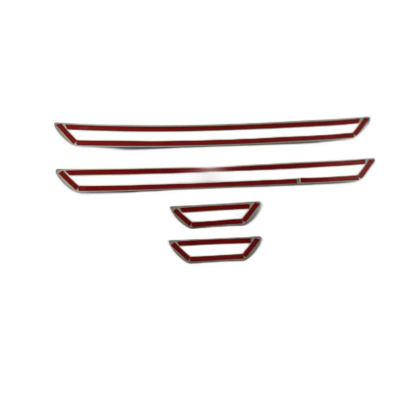 4PCS/Lot Stainless Steel For 2014-2023 Nissan MICRA Ultra-thin Auto Car Door Sill Scuff Plate Pedal Cover
