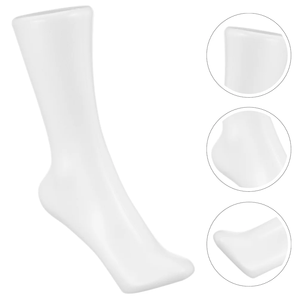 Sock Foot Model Display Prop Female Mannequin Foot Socks Holder Shop Display Prop socks foot model fake foot