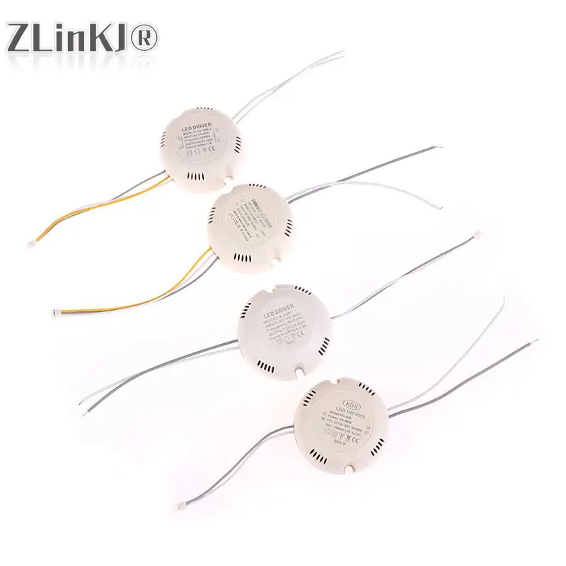 8-24W/25-36W LED Driver Light Ceiling Lights Power Supply Double Color Lighting Transformers AC176-265V 240-300mA LED Driver