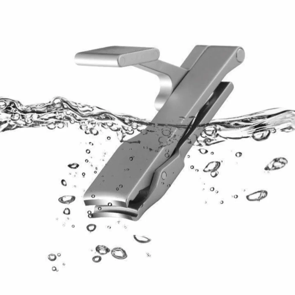 Sturdy Stainless Steel Nail Clipper Foldable Design Sharp Blade Manicure Tool Mini Cuticle Trimmer Personal Manicure
