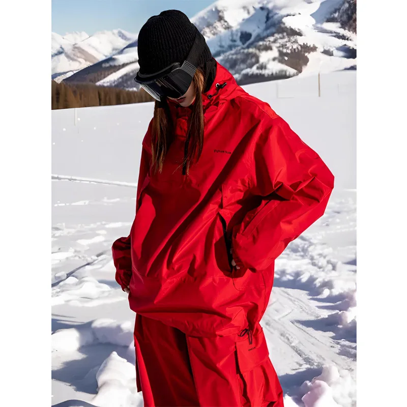 Completo da snowboard termico professionale 2025 invernale impermeabile antivento con cappuccio per uomo donna set da sci set di tute da sci invernali