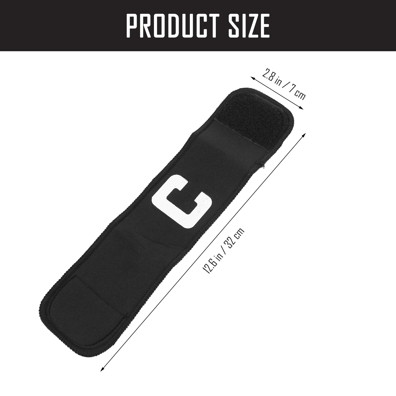 3 pezzi di fascia da capitano per calcio, basket regolabile, forniture sportive, squadra durevole di alta qualità a lungo uso