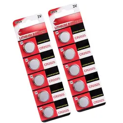 CR2025 3V Lithium Coin Button Cell Environmentally Safe CR2025 Batteries