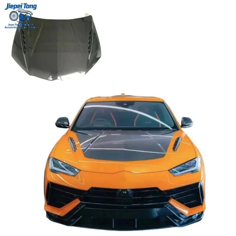

Агрессивный обвес с УФ-защитой для Lamborghini URUS из сухого карбона (капот)