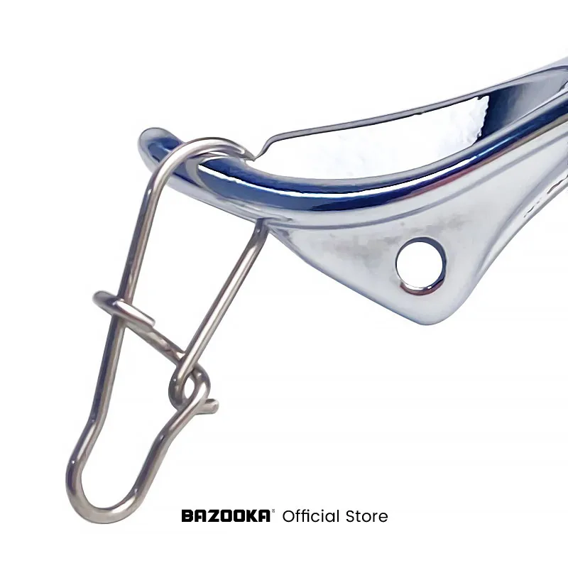 Bazooka VIB Spinner – Kit de señuelos dorados para trucha