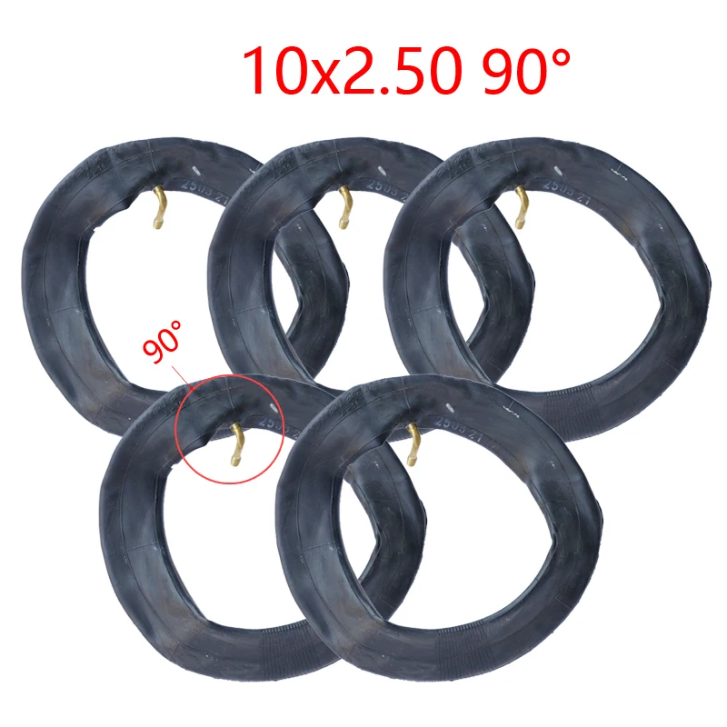 10 " Inner Tube 10x2 / 2.125 10x2.50 45 90 Degree Valve With Inner Tube Bending Valve Is Used For Stroller, Scooter And Bicycle