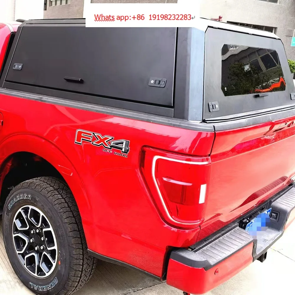 

Factory Hot Selling .OEM ODM Stainless Steel Hardtop Pick Up Pickup Truck Canopy Topper For Dodge Ram Ford F-150 RANGER CHEVROLE