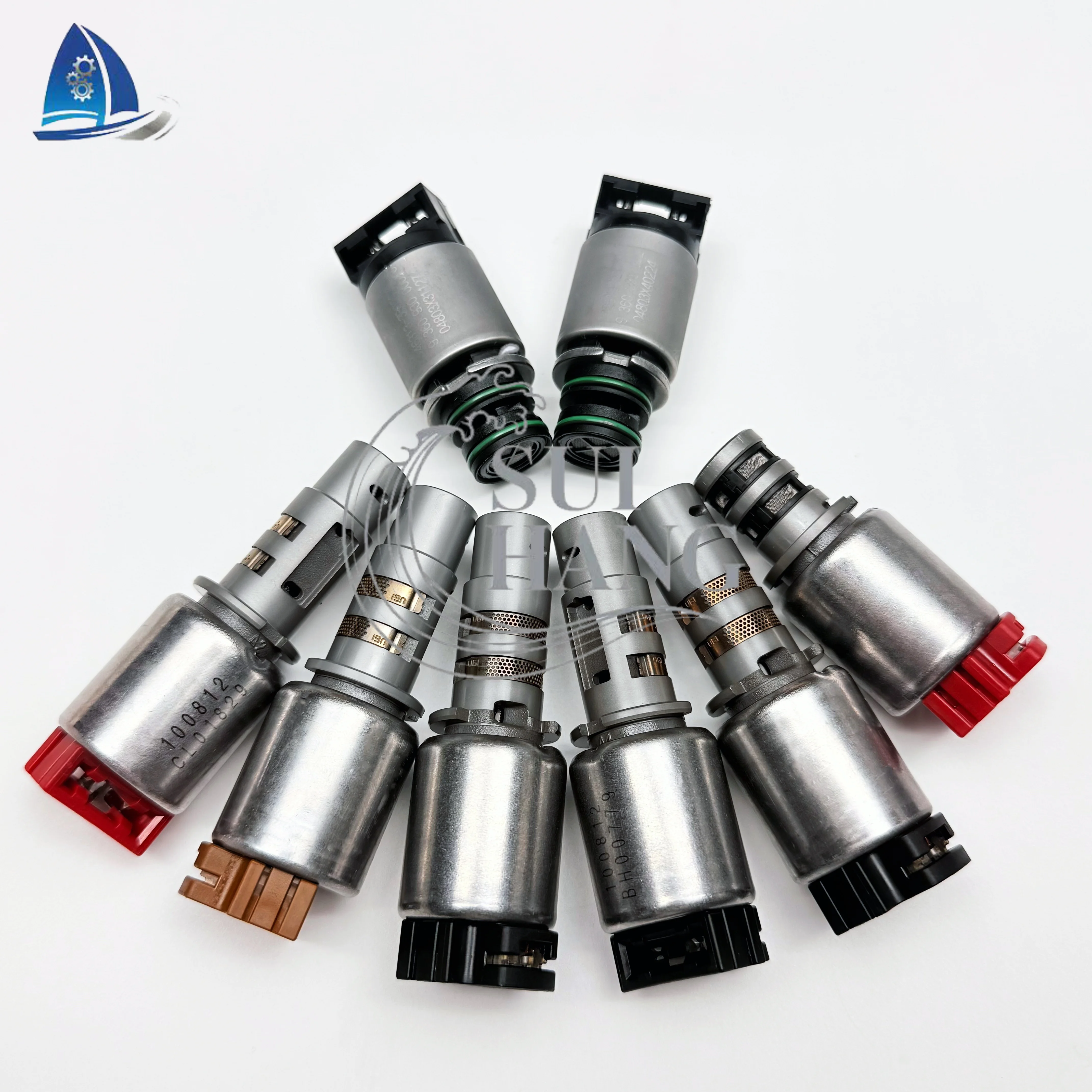 

A6LF1, A6LF2, A6LF3, A6GF1 A6MF1, A6MF2 6-Speed Transmission Solenoid Valve Assembly Kit (8PCS) – for Hyundai, Kia,Chevrolet