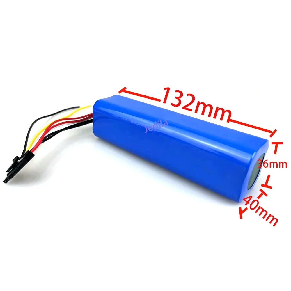 New 14.8V 6800mAh INR18650 MH1-4S2P-300S Robot Battery for Cecotec Conga 5090 5490 6090 Robotic Vacuum Cleaner