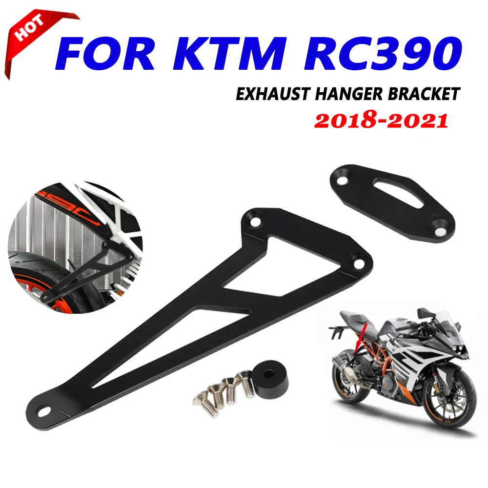 Links Rechts Auspuff Halterung Geändert Auspuff Aufhänger Sport Für KTM RC390 RC 390 RC 390RC 2018 - 2020 2021 motorrad Zubehör