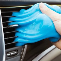 Car Cleaning Pad Interior Clean Tools Glue Powder Cleaner Gel Dust Slime Cleaner For Auto-Vents Car Cleaning Maintenance Tools