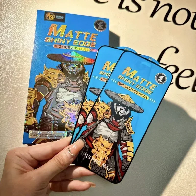 1 قطعة-10 قطعة مناسبة لفيلم هنتر المقسى أبل 17 برو ماكس متجمد مضاد للزقزقة 15 الغبار شاشة كاملة 14 فيلم الهاتف المحمول 13