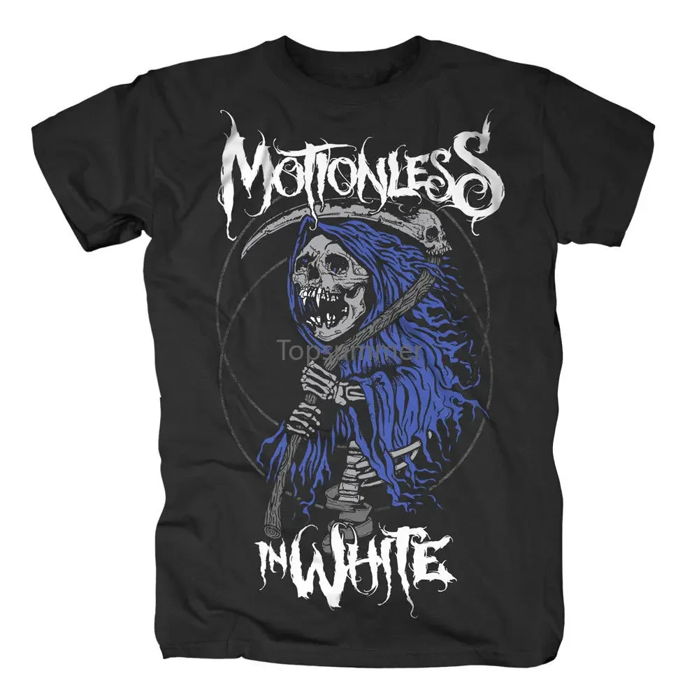 

Motionless In White Reaper Mens T Shirt Summer Short Sleeves New Fashion T-Shirt Print Tee Shirts