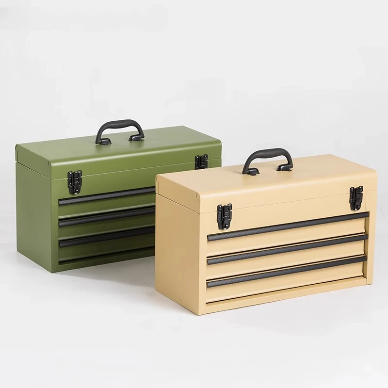Gstandard American 133X бытовой металлический ящик для хранения, модель трехслойного ящика
