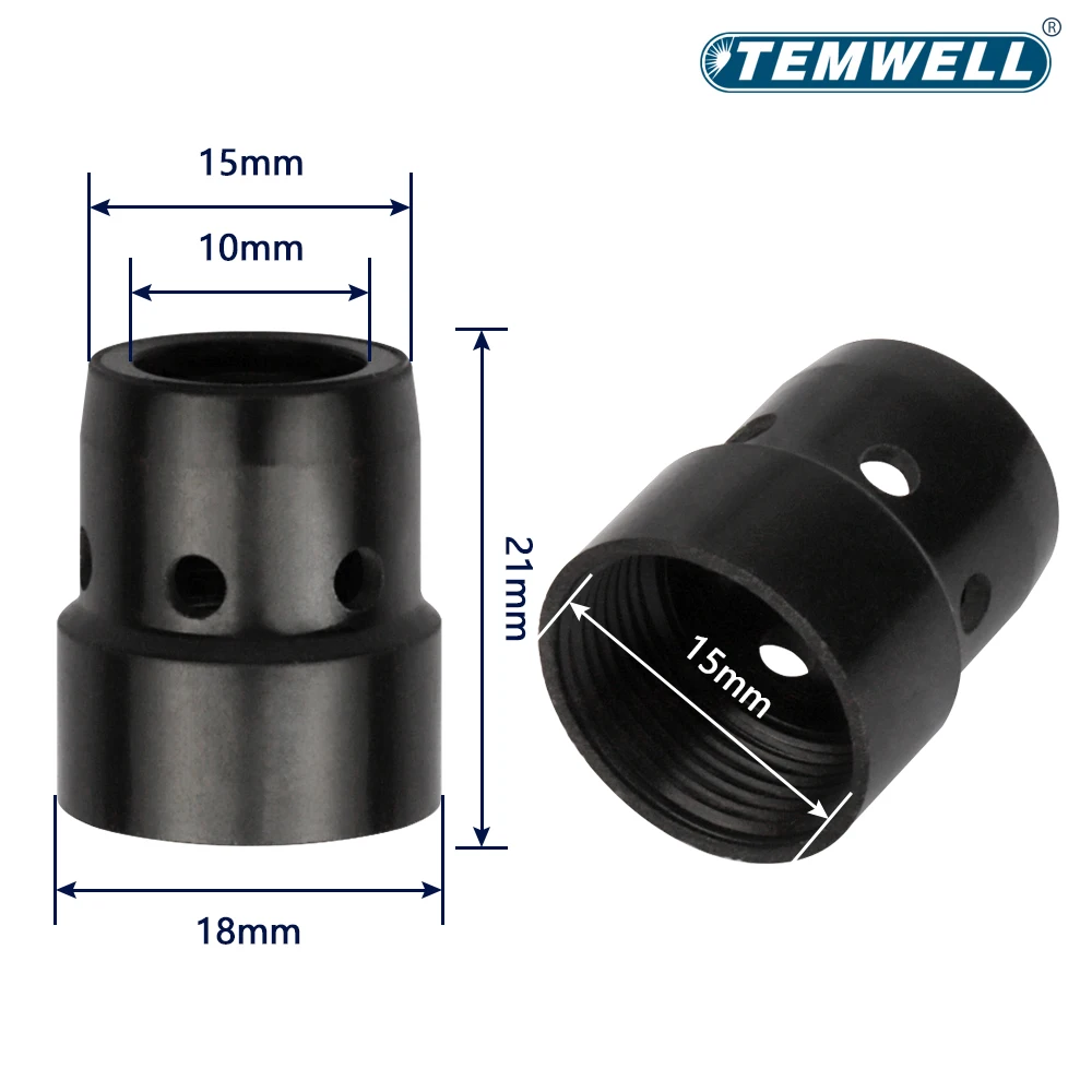 RH500W  Gas Diffuser  Special protection Nozzle for Robot Automatic Water Cooled Built in Welding Torch Accessory